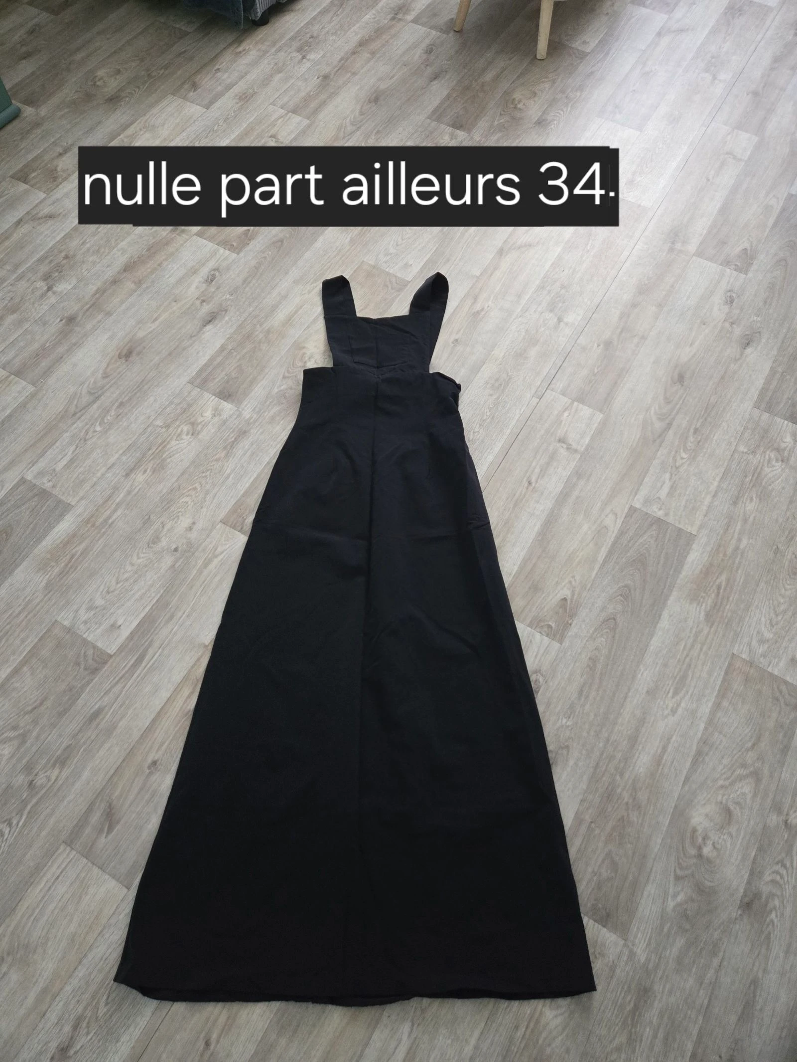 Robe longue taille 34